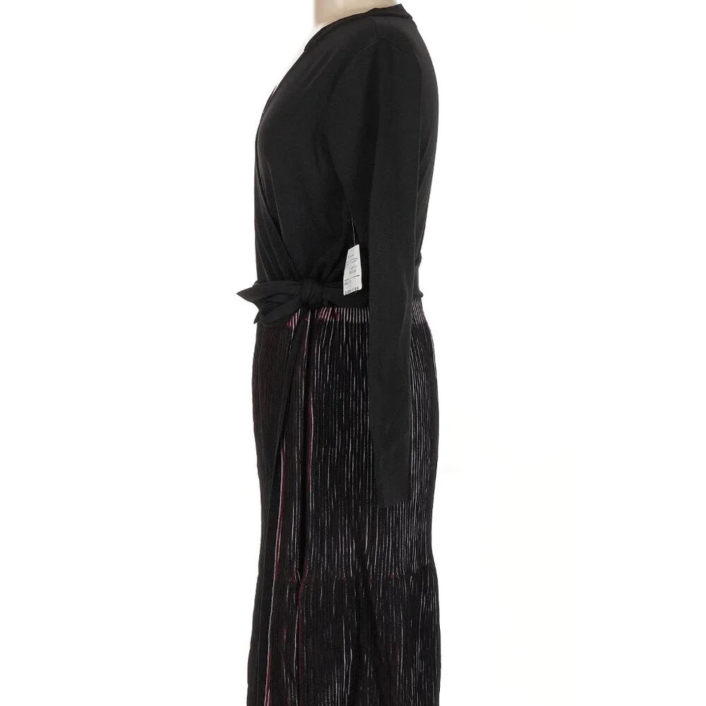 NWT black wrap sweater dress Nic + Zoe, size Medium - Picture 3 of 12